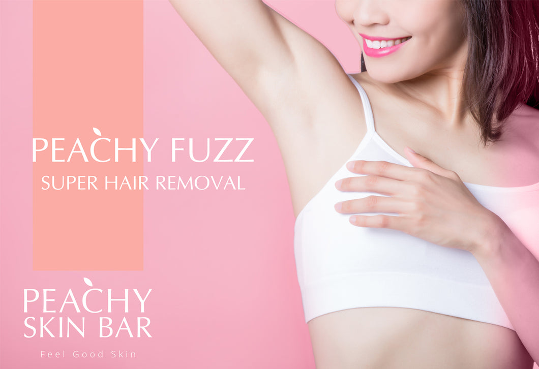 Peachy Skin Bar Gift Card: SHR Hair Removal + Complimentary IPL Whitening For Any 1 Body Area TRIAL (Online Exclusive)