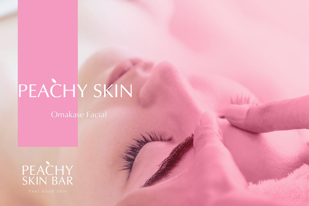Peachy Skin Bar Gift Card: 1 Session Of Omakase Facial + Complimentary 1 Caviar Eye Massage (Online Exclusive)